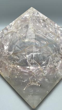 Pierre Giraudon Large sphere in fractal resin by Pierre Giraudon Paris France circa 1965 - 4251560