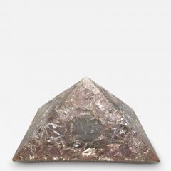 Pierre Giraudon Large sphere in fractal resin by Pierre Giraudon Paris France circa 1965 - 4326317