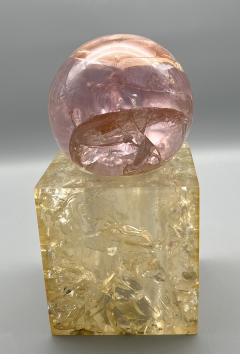 Pierre Giraudon Sphere sculpture by Pierre Giraudon Paris France circa 1980 - 4360372