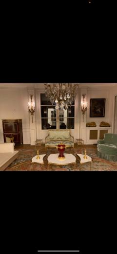 Pierre Gouthi re 1890 1900 3 Pairs of Louis XVI Style Gilt Bronze Four Lights After Gouthiere - 2863276