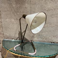 Pierre Guariche 1950s French Desk Lamp Patinated Brass Style of Pierre Guariche - 3498797