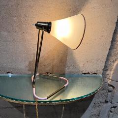 Pierre Guariche 1950s French Desk Lamp Patinated Brass Style of Pierre Guariche - 3498804