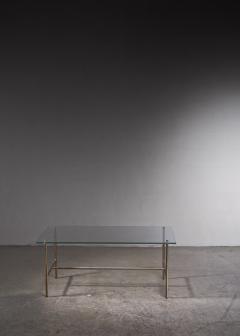 Pierre Guariche Brass and glass side table by Pierre Guariche 1950s - 3052802