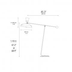 Pierre Guariche Large Pierre Guariche G1 Floor Lamp for Sammode Studio - 2616588