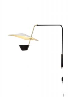 Pierre Guariche Large Pierre Guariche G25 Articulating Wall Lamp for Sammode Studio - 2616593