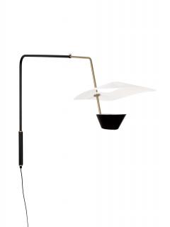 Pierre Guariche Large Pierre Guariche G25 Articulating Wall Lamp for Sammode Studio - 2616598