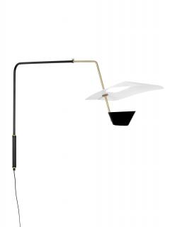 Pierre Guariche Large Pierre Guariche G25 Articulating Wall Lamp for Sammode Studio - 2616599