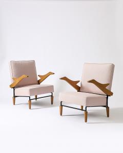 Pierre Guariche Lounge Chair in the Manner of Pierre Guariche France c 1960 - 3653806
