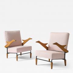 Pierre Guariche Lounge Chair in the Manner of Pierre Guariche France c 1960 - 3658598
