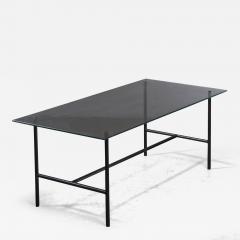 Pierre Guariche Metal and glass side table by Pierre Guariche - 3244234