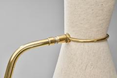 Pierre Guariche Model G2 Brass Floor Lamp by Pierre Guariche for Disderot France 1950s - 4028708