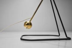 Pierre Guariche Model G2 Brass Floor Lamp by Pierre Guariche for Disderot France 1950s - 4028712