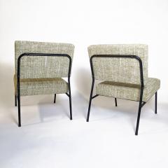 Pierre Guariche PAIR OF SLIPPER CHAIRS BY PIERRE GUARICHE EDITION AIRBORNE 1955  - 2558171