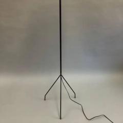 Pierre Guariche Pair of French Mid Century Modern Minimalist Iron Floor Lamps Pierre Guariche - 4111425