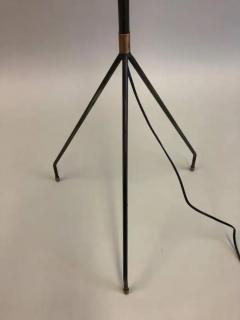 Pierre Guariche Pair of French Mid Century Modern Minimalist Iron Floor Lamps Pierre Guariche - 4111508