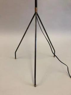 Pierre Guariche Pair of French Mid Century Modern Minimalist Iron Floor Lamps Pierre Guariche - 4111512