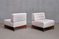 Pierre Guariche Pair of Pierre Guariche Aquilon Lounge Chairs Les Huchers Minvielle 1960s - 4819832