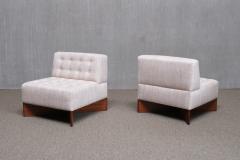 Pierre Guariche Pair of Pierre Guariche Aquilon Lounge Chairs Les Huchers Minvielle 1960s - 4819833