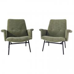 Pierre Guariche Pair of armchairs SK660 by Pierre Guariche Steiner Edition 1950  - 2090540