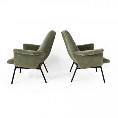 Pierre Guariche Pair of armchairs SK660 by Pierre Guariche Steiner Edition 1950  - 2090546