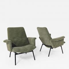 Pierre Guariche Pair of armchairs SK660 by Pierre Guariche Steiner Edition 1950  - 2091650