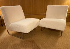 Pierre Guariche Pair of slipper chairs Courchevel by Pierre Guariche France 1959 - 3061844