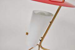 Pierre Guariche Pierre Guariche G24 Table Lamp in Red and White for Sammode Studio - 1897038