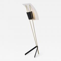 Pierre Guariche Pierre Guariche Kite Floor Lamp in Black and White for Sammode Studio - 1898908