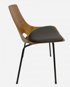 Pierre Guariche Six Tonneau chairs by Pierre Guariche Editions Steiner France circa 1954 - 4160902