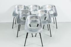 Pierre Guariche Tonneau Cast Aluminum Chairs by Pierre Guariche - 194577