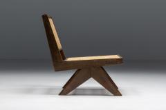 Pierre Jeanneret Armless Easy Chair by Pierre Jeanneret Chandigarh 1960s - 2594698