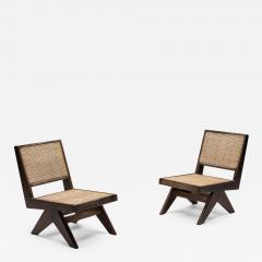 Pierre Jeanneret Armless Easy Chair by Pierre Jeanneret Chandigarh 1960s - 2596398
