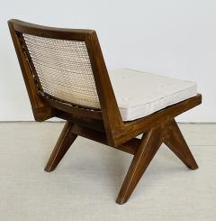 Pierre Jeanneret Authentic Pierre Jeanneret Armless Easy Chairs Lounge Slipper Mid Century - 2584243