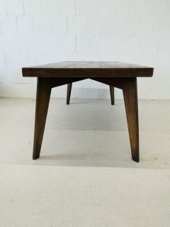 Pierre Jeanneret Authentic Pierre Jeanneret Dining Conference Table Mid Century Modern - 2581863