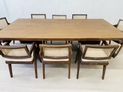 Pierre Jeanneret Authentic Pierre Jeanneret Dining Conference Table Mid Century Modern - 2581864