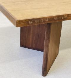 Pierre Jeanneret Authentic Pierre Jeanneret Library Dining Table Mid Century Modern Teak - 2581874