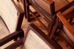 Pierre Jeanneret Beautiful set of six box armchairs by Pierre Jeanneret circa late 1950s  - 4156031