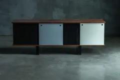 Pierre Jeanneret Charlotte Perriand Bloc Sideboard by Charlotte Perriand for Cit Cansado France 1950s - 3925291