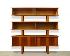 Pierre Jeanneret Charlotte Perriand Rare Bookcase by Charlotte Perriand Pierre Jeanneret - 3762914