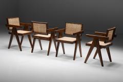 Pierre Jeanneret Office Cane Chairs by Pierre Jeanneret 1955 - 2611000