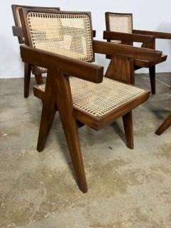 Pierre Jeanneret PIERRE JEANNERET FLOATING BACK OFFICE DINING CHAIRS PJ SI 28 A - 3059430