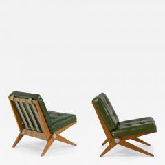 Pierre Jeanneret Pair of Pierre Jeanneret Scissors Lounge Chairs for Knoll - 4447154