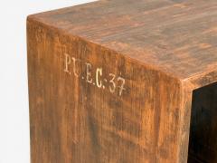 Pierre Jeanneret Pierre Jeanneret 5 Hole File Rack or Bookcase Teak Chandigarh 1960s - 4645833