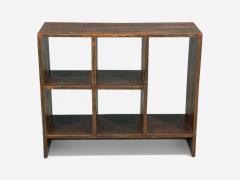 Pierre Jeanneret Pierre Jeanneret 5 Hole File Rack or Bookcase Teak Chandigarh 1960s - 4645834