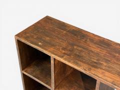 Pierre Jeanneret Pierre Jeanneret 5 Hole File Rack or Bookcase Teak Chandigarh 1960s - 4645837