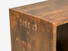 Pierre Jeanneret Pierre Jeanneret 5 Hole File Rack or Bookcase Teak Chandigarh 1960s - 4731407