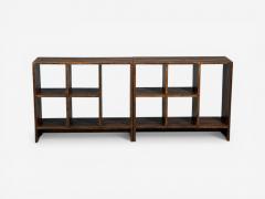 Pierre Jeanneret Pierre Jeanneret 5 Hole File Racks or Bookcases Teak Chandigarh 1960s - 4610049