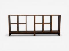 Pierre Jeanneret Pierre Jeanneret 5 Hole File Racks or Bookcases Teak Chandigarh 1960s - 4610056