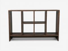 Pierre Jeanneret Pierre Jeanneret 6 Hole File Rack or Bookcase Teak Chandigarh 1960s - 4573167