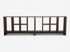 Pierre Jeanneret Pierre Jeanneret 6 Hole File Rack or Bookcase Teak Chandigarh 1960s - 4573169
